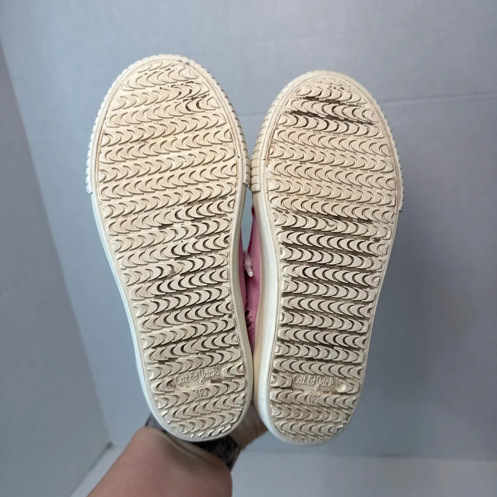 Cat & Jack Toddler Girls Nabi Colorblock Lace Up Zip Sneakers Pastel Size 12